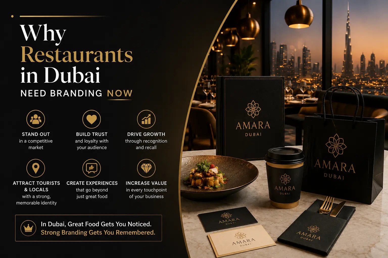 Why restaurants in Dubai need branding